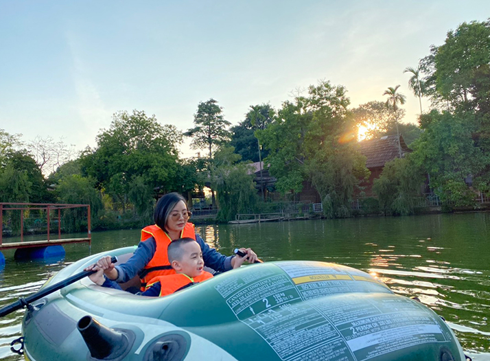 Chèo thuyền hơi Nature Key Retreat