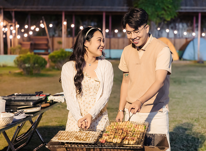 Tiệc nướng BBQ Nature Key Retreat